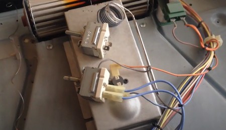 Замена термостата духового шкафа